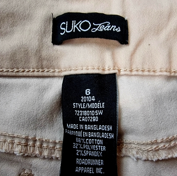 Suko Jeans Lift, Slim & Shape Form Fitting Cropped Pants - Picture 7 of 8